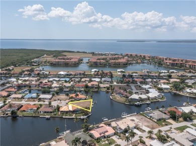 LARGER THAN AVERAGE KEY LOT IN PUNTA GORDA ISLES W/***162FT OF on Saint Andrews South Golf Club in Florida - for sale on GolfHomes.com, golf home, golf lot