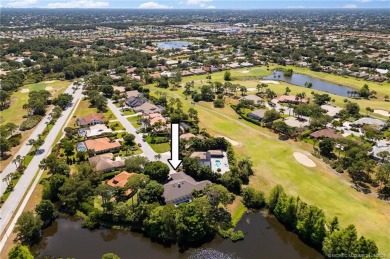 Welcome to your private oasis in Country Club Estates! Tucked on St. Lucie Trail Golf Club in Florida - for sale on GolfHomes.com, golf home, golf lot