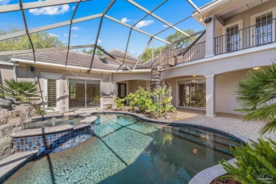 Experience luxury coastal living in this 4-bedroom, 4-bathroom on Kelly Plantation Golf Club in Florida - for sale on GolfHomes.com, golf home, golf lot