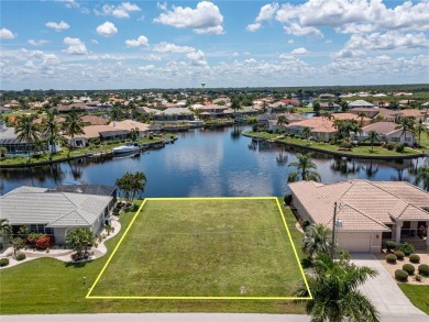 WHAT A VIEW!! This waterfront lot in Burnt Store Isles has a on Twin Isles Country Club in Florida - for sale on GolfHomes.com, golf home, golf lot