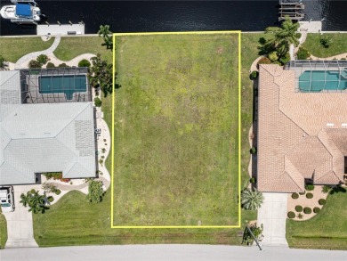 WHAT A VIEW!! This waterfront lot in Burnt Store Isles has a on Twin Isles Country Club in Florida - for sale on GolfHomes.com, golf home, golf lot