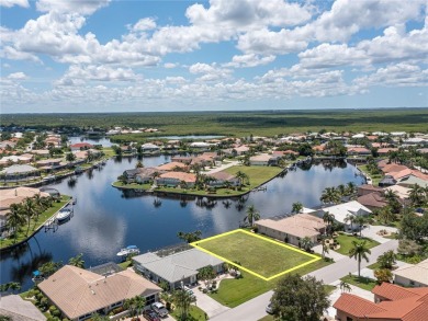 WHAT A VIEW!! This waterfront lot in Burnt Store Isles has a on Twin Isles Country Club in Florida - for sale on GolfHomes.com, golf home, golf lot