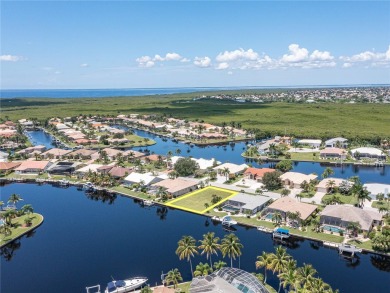WHAT A VIEW!! This waterfront lot in Burnt Store Isles has a on Twin Isles Country Club in Florida - for sale on GolfHomes.com, golf home, golf lot