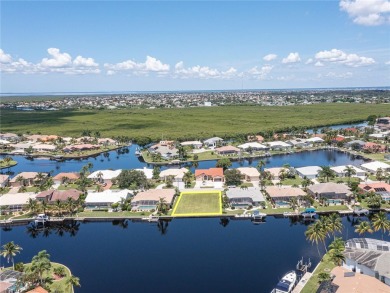 WHAT A VIEW!! This waterfront lot in Burnt Store Isles has a on Twin Isles Country Club in Florida - for sale on GolfHomes.com, golf home, golf lot