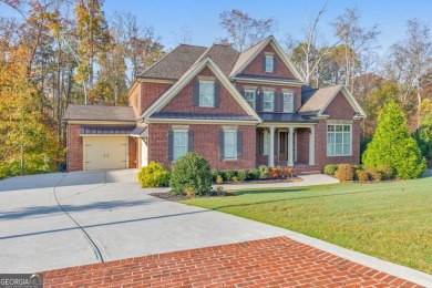 Nestled on 1.67 acres in The Overlook at Marietta Country Club on Marietta Country Club in Georgia - for sale on GolfHomes.com, golf home, golf lot