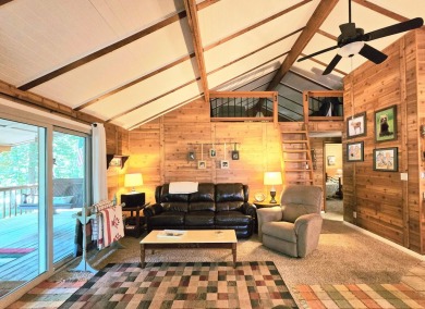 Welcome home to this wonderful 2 bedroom, 1 bath cabin in on Hide-A-Way Hills Golf Club in Ohio - for sale on GolfHomes.com, golf home, golf lot