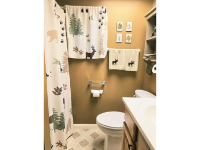 Welcome home to this wonderful 2 bedroom, 1 bath cabin in on Hide-A-Way Hills Golf Club in Ohio - for sale on GolfHomes.com, golf home, golf lot