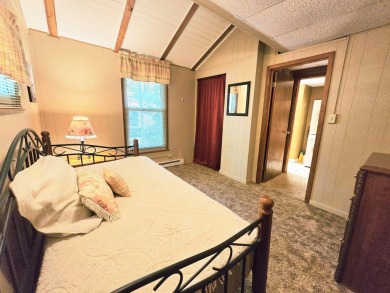 Welcome home to this wonderful 2 bedroom, 1 bath cabin in on Hide-A-Way Hills Golf Club in Ohio - for sale on GolfHomes.com, golf home, golf lot