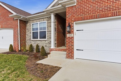 Built in 2023 and backing to the 10th green at Cherry Blossom on Cherry Blossom Golf and Country Club in Kentucky - for sale on GolfHomes.com, golf home, golf lot