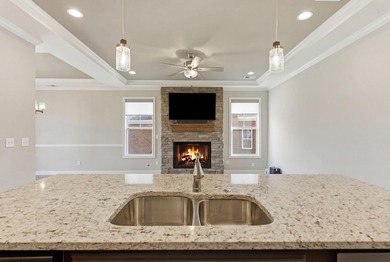 Built in 2023 and backing to the 10th green at Cherry Blossom on Cherry Blossom Golf and Country Club in Kentucky - for sale on GolfHomes.com, golf home, golf lot