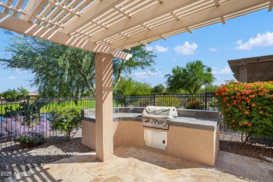 Golf Course Endeavor with Cart Garage! Travertine steps lead to on Copper Canyon Golf Club in Arizona - for sale on GolfHomes.com, golf home, golf lot