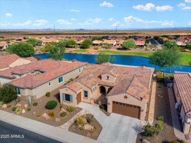 Golf Course Endeavor with Cart Garage! Travertine steps lead to on Copper Canyon Golf Club in Arizona - for sale on GolfHomes.com, golf home, golf lot