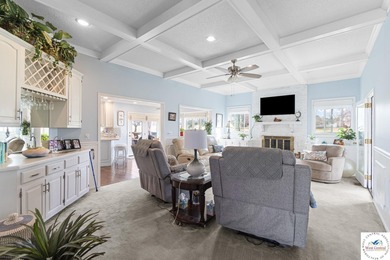 Stunning home located on the 9th hole of Meadow Lake Golf Course on Meadow Lake Golf Course in Missouri - for sale on GolfHomes.com, golf home, golf lot