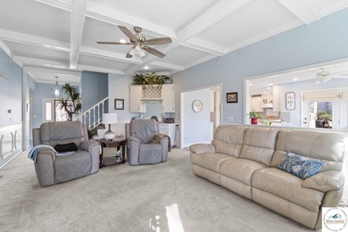 Stunning home located on the 9th hole of Meadow Lake Golf Course on Meadow Lake Golf Course in Missouri - for sale on GolfHomes.com, golf home, golf lot