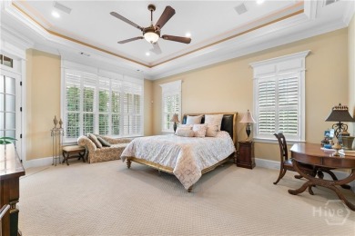 A custom masterpiece of luxury & craftmanship in the highly on Savannah Quarters Country Club in Georgia - for sale on GolfHomes.com, golf home, golf lot