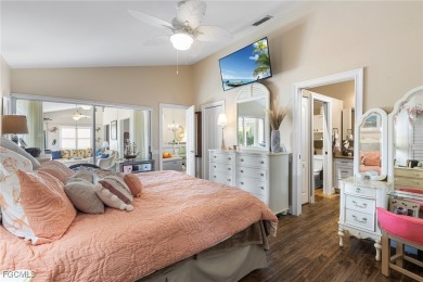 Bright & inviting, this PRIVATE OASIS is calling you home to on Cross Creek Country Club in Florida - for sale on GolfHomes.com, golf home, golf lot