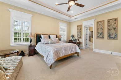 A custom masterpiece of luxury & craftmanship in the highly on Savannah Quarters Country Club in Georgia - for sale on GolfHomes.com, golf home, golf lot