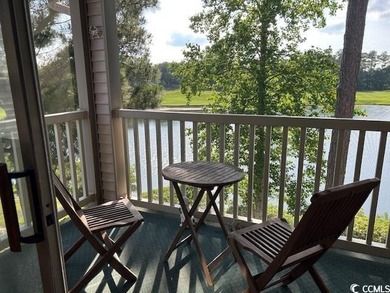 This corner unit golf course condo is tucked away in a serene on True Blue Plantation in South Carolina - for sale on GolfHomes.com, golf home, golf lot