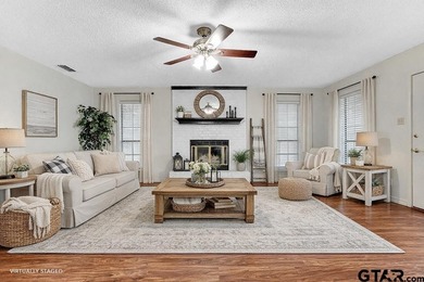 This comfortable home is nestled back in the pine trees on a on Hide-A-Way Lake Golf Course in Texas - for sale on GolfHomes.com, golf home, golf lot