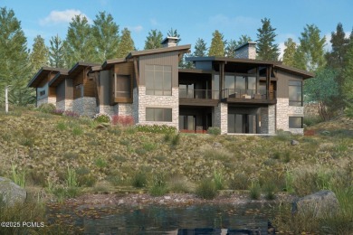Imagine watching your family paddleboard from your private deck on Talisker Club At Tuhaye in Utah - for sale on GolfHomes.com, golf home, golf lot