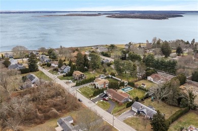 Set in the heart of Warwick Neck, this thoughtfully reimagined on Warwick Country Club in Rhode Island - for sale on GolfHomes.com, golf home, golf lot