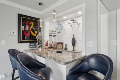 Luxury meets lake life in this completely remodeled 1-bedroom on Shangri La Golf Resort and Club in Oklahoma - for sale on GolfHomes.com, golf home, golf lot