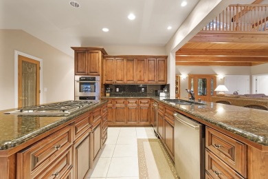 This custom home is sure to impress.  The cherry cabinets on Bailey Creek Golf Course in California - for sale on GolfHomes.com, golf home, golf lot