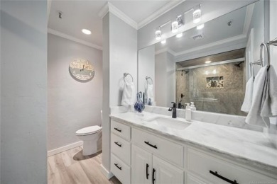Luxury meets lake life in this completely remodeled 1-bedroom on Shangri La Golf Resort and Club in Oklahoma - for sale on GolfHomes.com, golf home, golf lot
