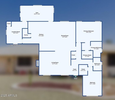 Fully remodeled home with designer finishes throughout! Situated on Stardust Golf Course in Arizona - for sale on GolfHomes.com, golf home, golf lot