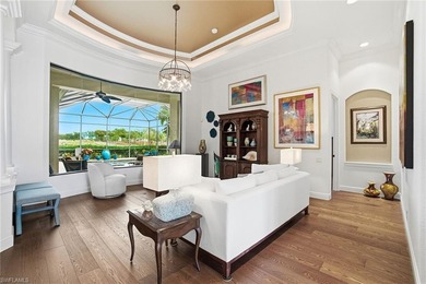 Prepare to experience a residence where timeless craftsmanship on Shadow Wood Preserve in Florida - for sale on GolfHomes.com, golf home, golf lot