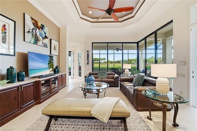Prepare to experience a residence where timeless craftsmanship on Shadow Wood Preserve in Florida - for sale on GolfHomes.com, golf home, golf lot