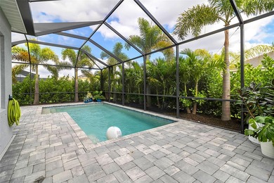 Pool home ~ nestled within the coveted Windward community in the on The Founders Golf Club in Florida - for sale on GolfHomes.com, golf home, golf lot