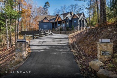 This light-filled mountain home blends modern design with the on Burlingame Country Club in North Carolina - for sale on GolfHomes.com, golf home, golf lot