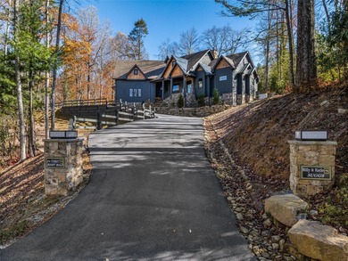 This light-filled mountain home blends modern design with the on Burlingame Country Club in North Carolina - for sale on GolfHomes.com, golf home, golf lot
