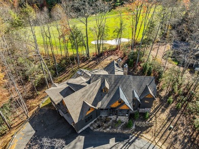 This light-filled mountain home blends modern design with the on Burlingame Country Club in North Carolina - for sale on GolfHomes.com, golf home, golf lot
