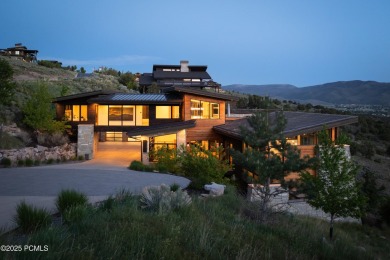 This remarkable mountain contemporary home stands out as one of on Red Ledges Golf Club in Utah - for sale on GolfHomes.com, golf home, golf lot