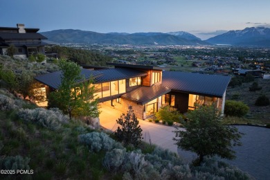 This remarkable mountain contemporary home stands out as one of on Red Ledges Golf Club in Utah - for sale on GolfHomes.com, golf home, golf lot