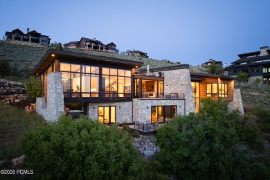 This remarkable mountain contemporary home stands out as one of on Red Ledges Golf Club in Utah - for sale on GolfHomes.com, golf home, golf lot