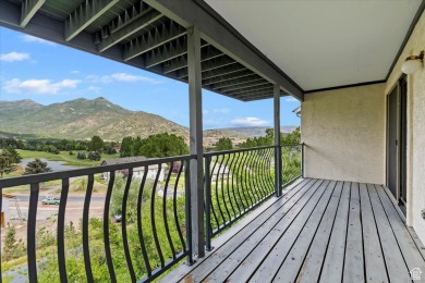 Million Dollar Views from BOTH decks!!!  Home overlooks Lime on Homestead Golf Club and Resort in Utah - for sale on GolfHomes.com, golf home, golf lot