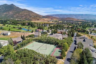 Million Dollar Views from BOTH decks!!!  Home overlooks Lime on Homestead Golf Club and Resort in Utah - for sale on GolfHomes.com, golf home, golf lot