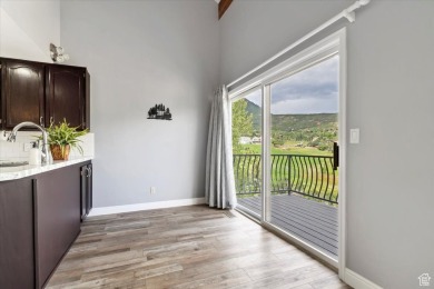 Million Dollar Views from BOTH decks!!!  Home overlooks Lime on Homestead Golf Club and Resort in Utah - for sale on GolfHomes.com, golf home, golf lot