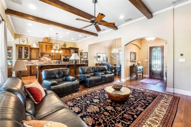 Welcome home to this charming custom residence tucked away on a on Pecan Plantation Country Club in Texas - for sale on GolfHomes.com, golf home, golf lot