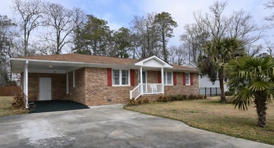 Charming all brick home offering 3 bedrooms and 2 full bathrooms on Azalea Sands Golf Club in South Carolina - for sale on GolfHomes.com, golf home, golf lot
