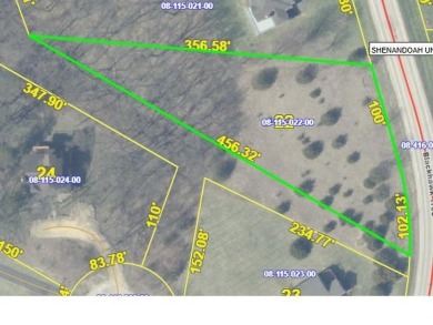 Gently sloping .81 acre homesite near Eagle Ridge's *The on Eagle Ridge Inn and Resort in Illinois - for sale on GolfHomes.com, golf home, golf lot