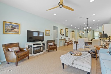 Don't miss this stunning former model home with golf & lagoon on Okatie Creek Golf Club in South Carolina - for sale on GolfHomes.com, golf home, golf lot