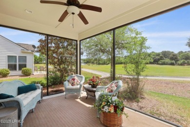 Don't miss this stunning former model home with golf & lagoon on Okatie Creek Golf Club in South Carolina - for sale on GolfHomes.com, golf home, golf lot