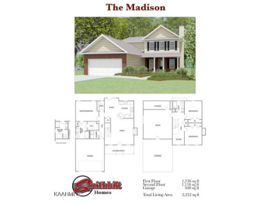 Location is it! 5 minutes to I-75. In Smithbilt's Madison on Beaver Brook Golf and Country Club in Tennessee - for sale on GolfHomes.com, golf home, golf lot