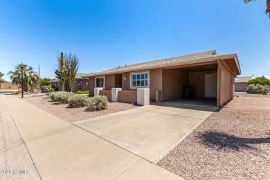 Welcome to 869 Leisure World in Mesa AZ. This 2 bedroom 1.5 bath on Leisure World Country Club in Arizona - for sale on GolfHomes.com, golf home, golf lot