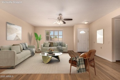 Welcome to 869 Leisure World in Mesa AZ. This 2 bedroom 1.5 bath on Leisure World Country Club in Arizona - for sale on GolfHomes.com, golf home, golf lot