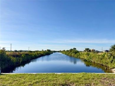 Highly desirable waterfront southern exposure .30 acre level lot on Burnt Store Golf Club in Florida - for sale on GolfHomes.com, golf home, golf lot